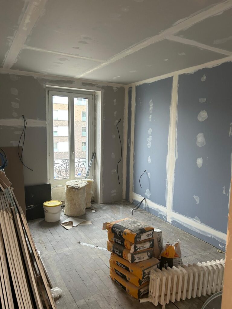 Rénovation d’un salon à Nanterre